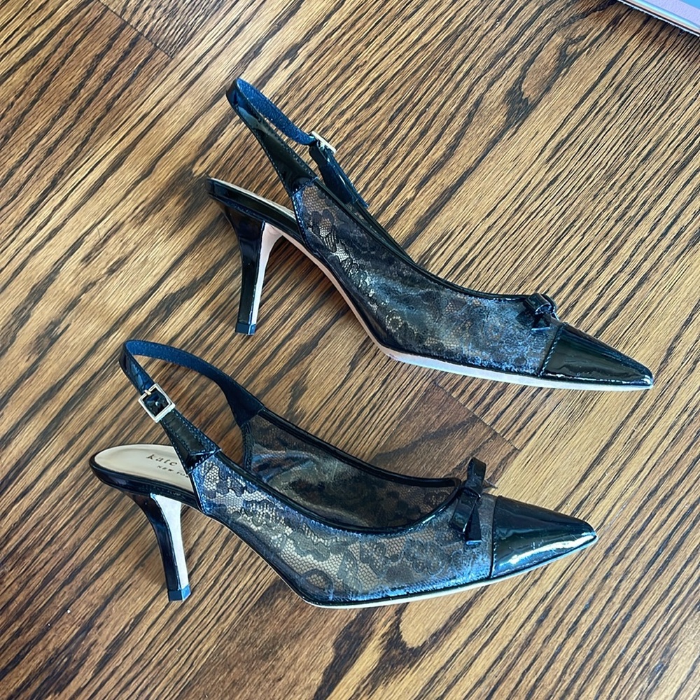 Kate Spade Pointed Toe Sling Back - image 2